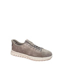 Sneakers Uomo Geox in Pelle Scamosciata Grigia Casual