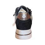 Sneakers Solo Soprani nere e grigie con zip