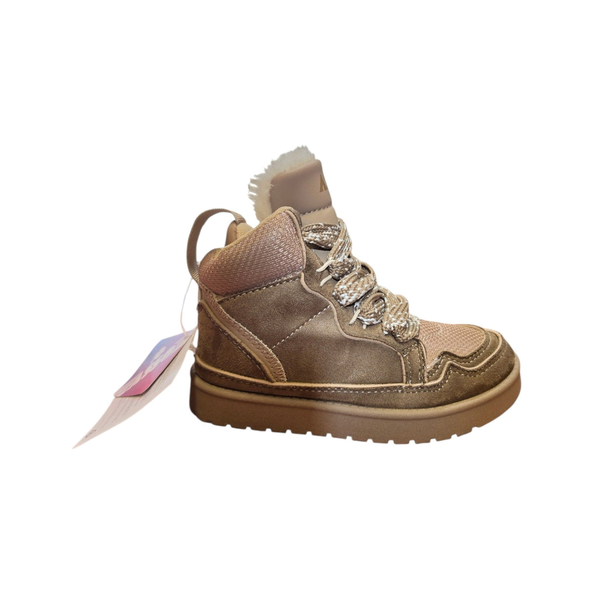 Stivaletto bambino Asso marrone con interno caldo