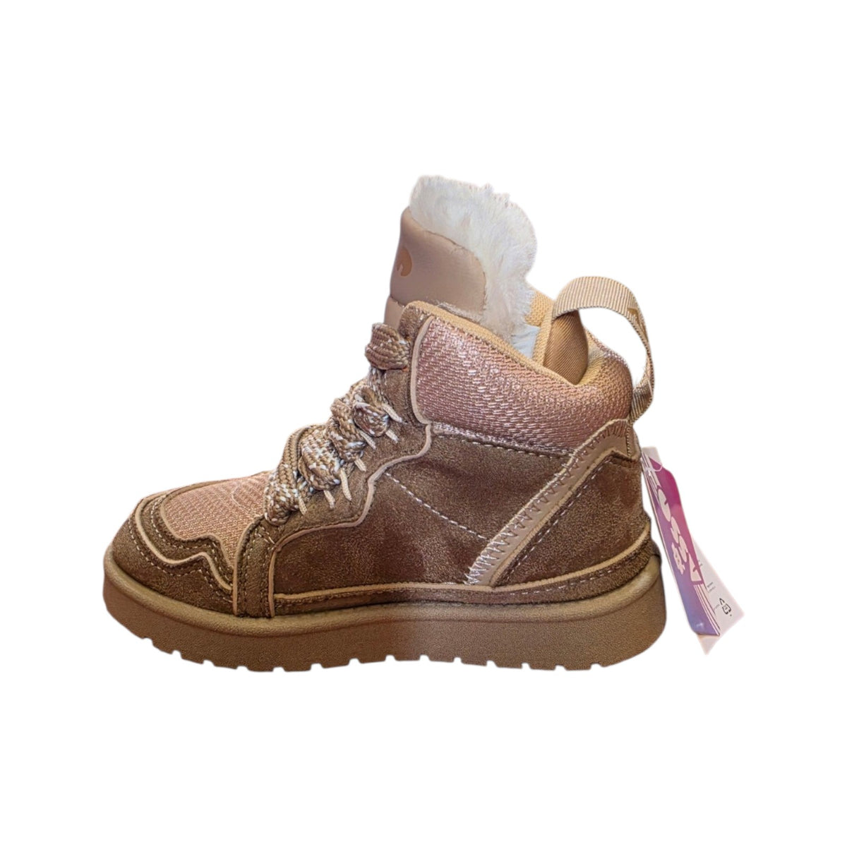 Stivaletto bambino Asso marrone con interno caldo