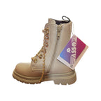 Anfibio bambina Asso beige con catena dorata