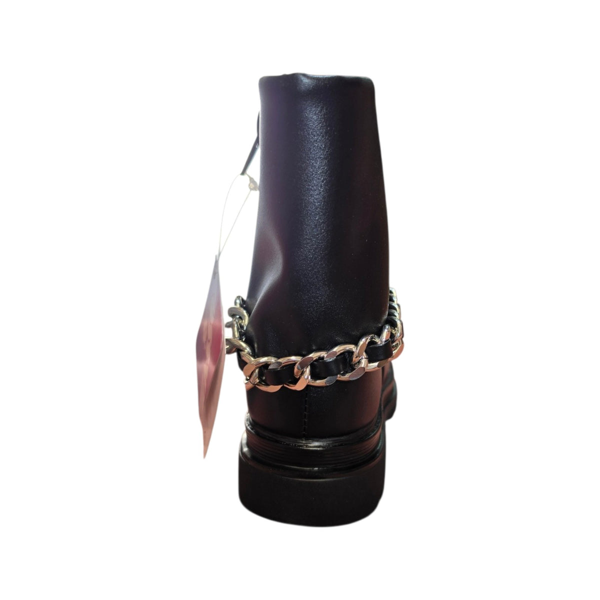 Stivaletto bambina Asso nero con catena
