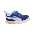 Sneakers bambino Puma blu con doppio strappo
