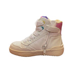 Sneakers alta bambina Geox con fantasia animaletto