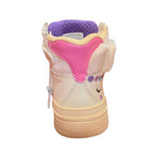 Sneakers alta bambina Geox con fantasia animaletto
