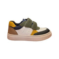 Sneakers bambino Geox multicolore con doppio strappo