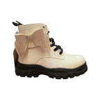 Stivaletto panna con fiocco luminoso estraibile