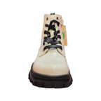 Stivaletto panna con fiocco luminoso estraibile