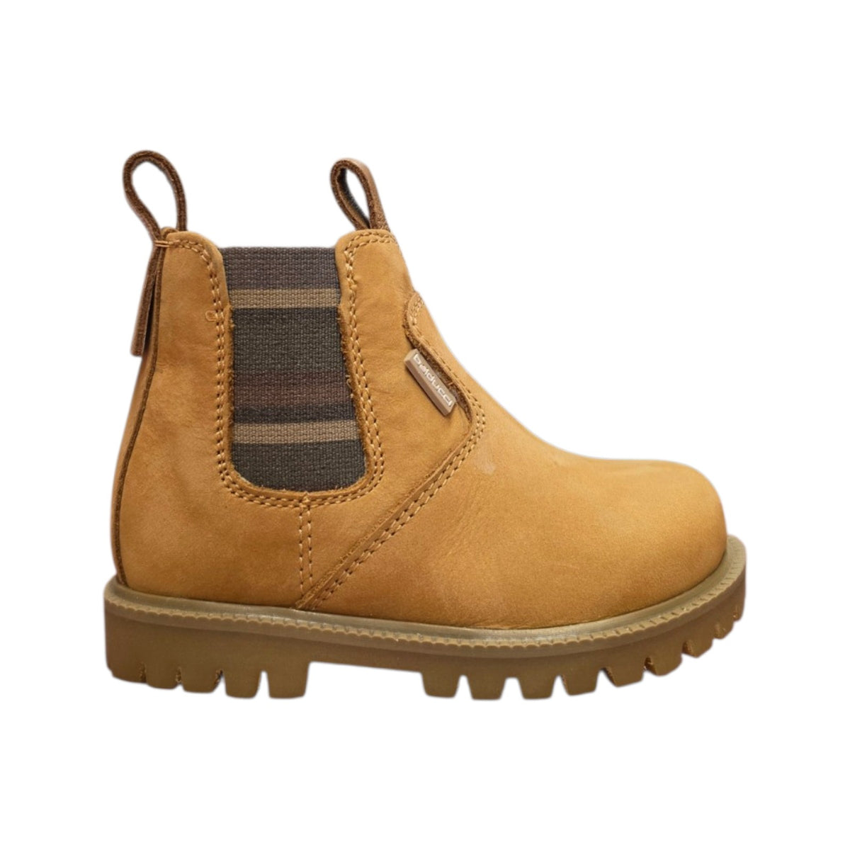 Stivaletto Chelsea bambino color cuoio