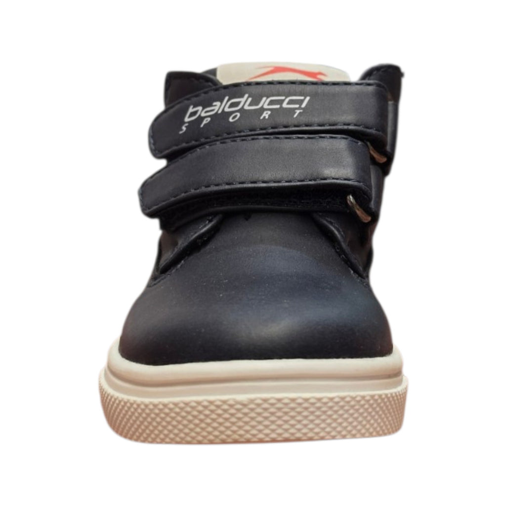 Stivaletto bambino blu con doppio strappo