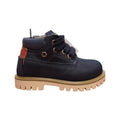 Balducci – Scarponcino bambino blu con suola beige
