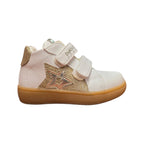 Balducci – Sneaker primi passi bianca con stella oro