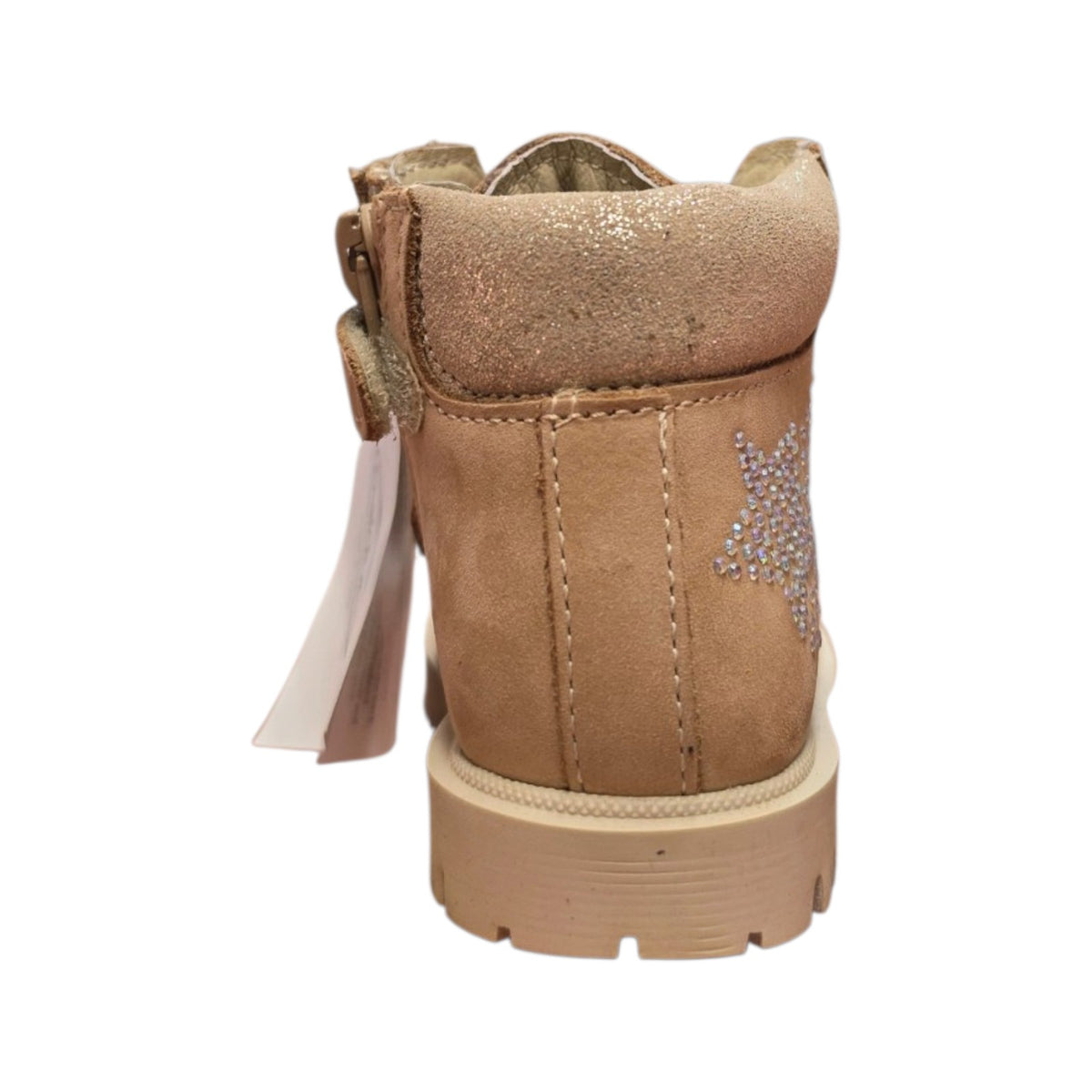 Balducci – Scarponcino bambina cammello con strass