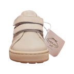 Balducci – Sneaker bambina panna con fiore glitter