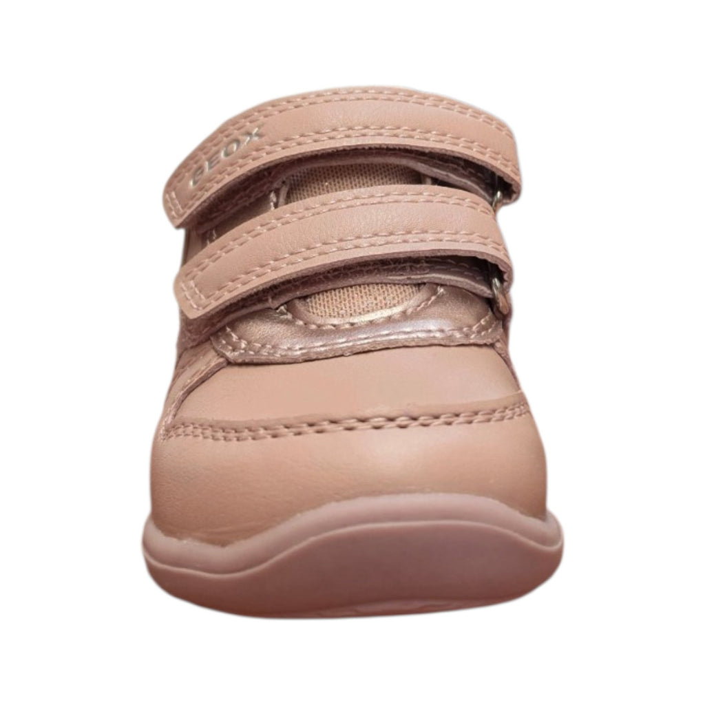 Geox – Sneaker primi passi rosa con fiore