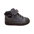 Geox – Sneaker bambino grigio con dettagli azzurri