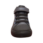 Geox – Sneaker bambino grigio con dettagli azzurri
