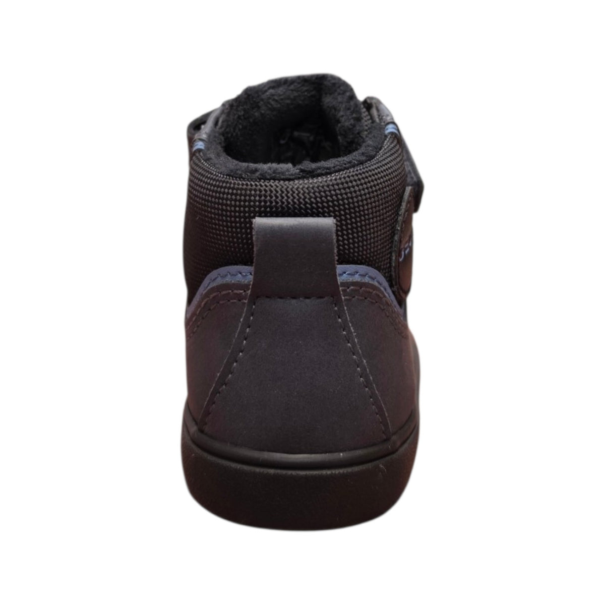 Geox – Sneaker bambino grigio con dettagli azzurri