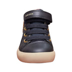 Geox – Sneaker bambino blu con applicazione cagnolino