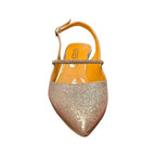 Décolleté ARRES champagne glitter tacco 5