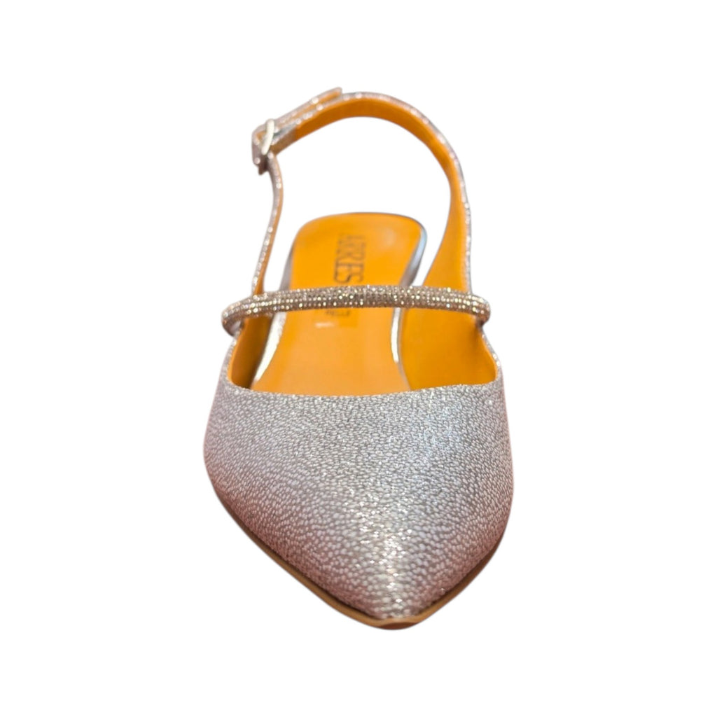 Décolleté ARRES champagne glitter tacco 5