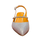 Décolleté ARRES champagne glitter tacco 5