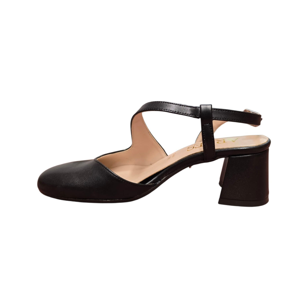 Décolleté ARRES nero glitter tacco 5