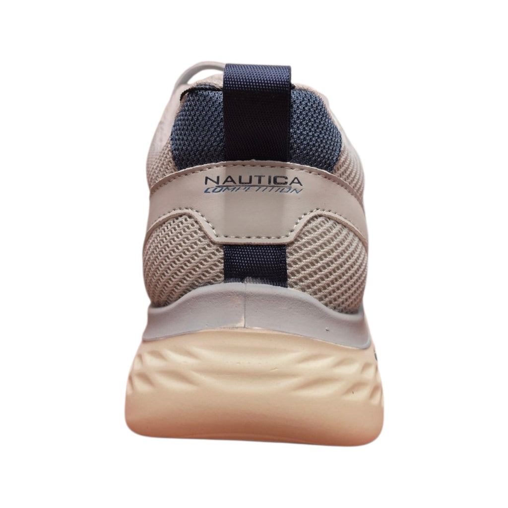 Nautica – Sneaker sportiva grigia in tessuto mesh