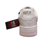 Rifle – Sneaker casual bianca con suola platform