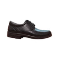 Luisetti - Scarpa stringata casual con cuciture nere