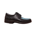 Luisetti - Scarpa stringata casual con cuciture nere