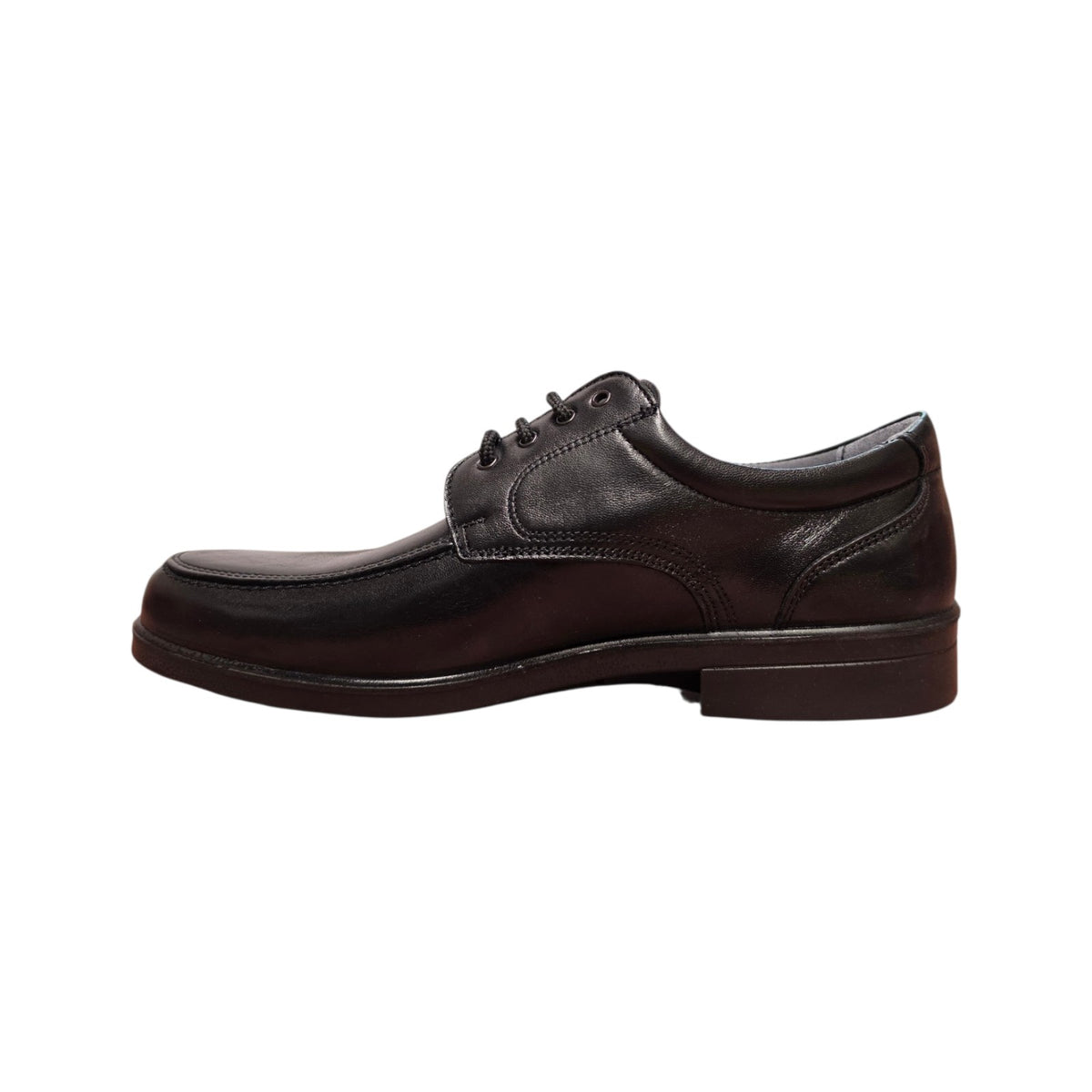 Luisetti - Scarpa stringata casual con cuciture nere