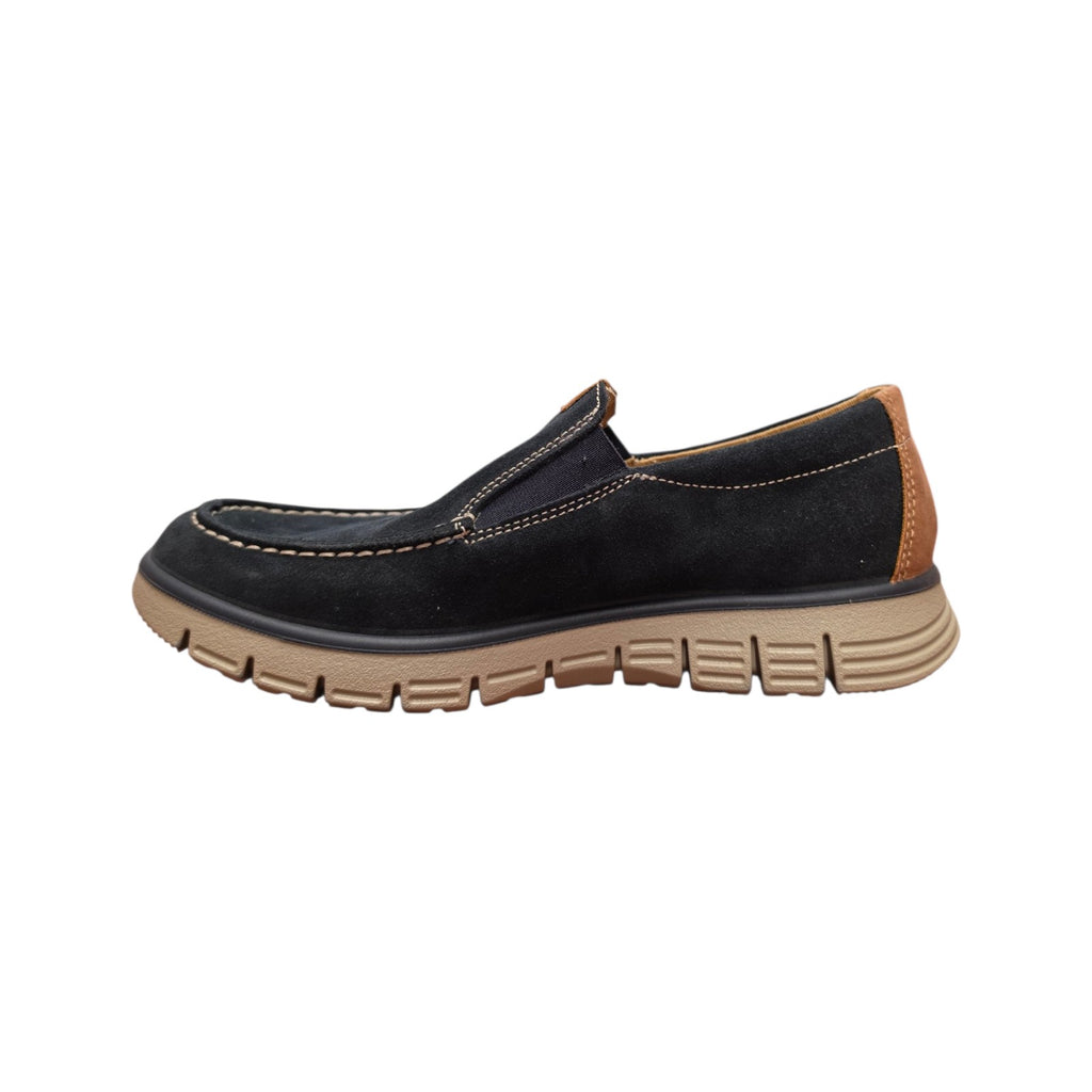 Imac - Mocassino casual con suola flessibile blu