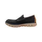 Imac - Mocassino casual con suola flessibile blu