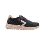 Luisetti - Sneaker casual con zip laterale blu