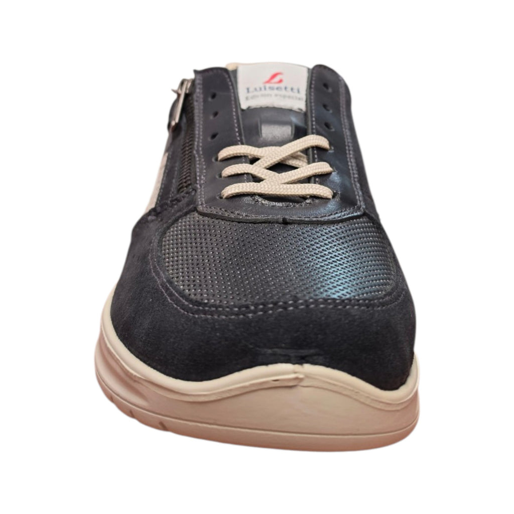 Luisetti - Sneaker casual con zip laterale blu