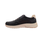 Luisetti - Sneaker casual con zip laterale blu