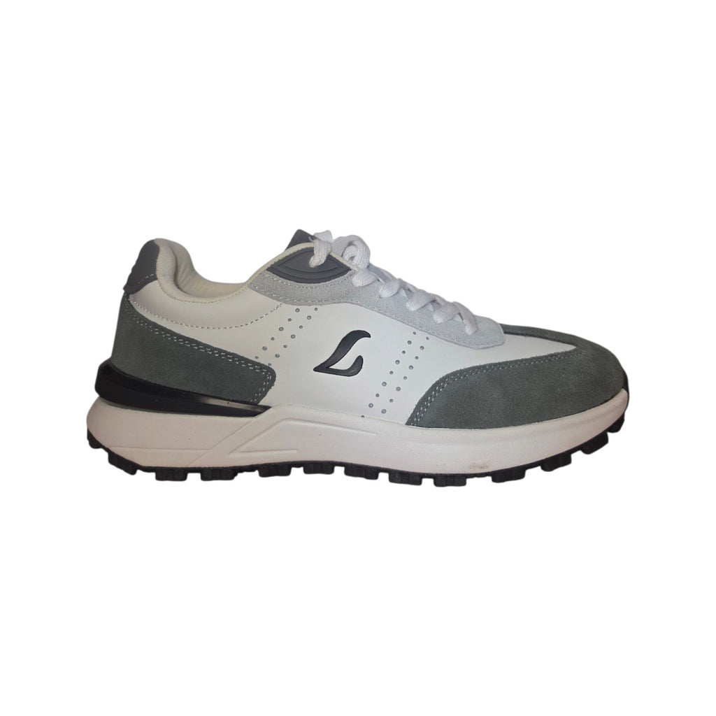 Luisetti - Sneaker casual grigia con dettagli chiari
