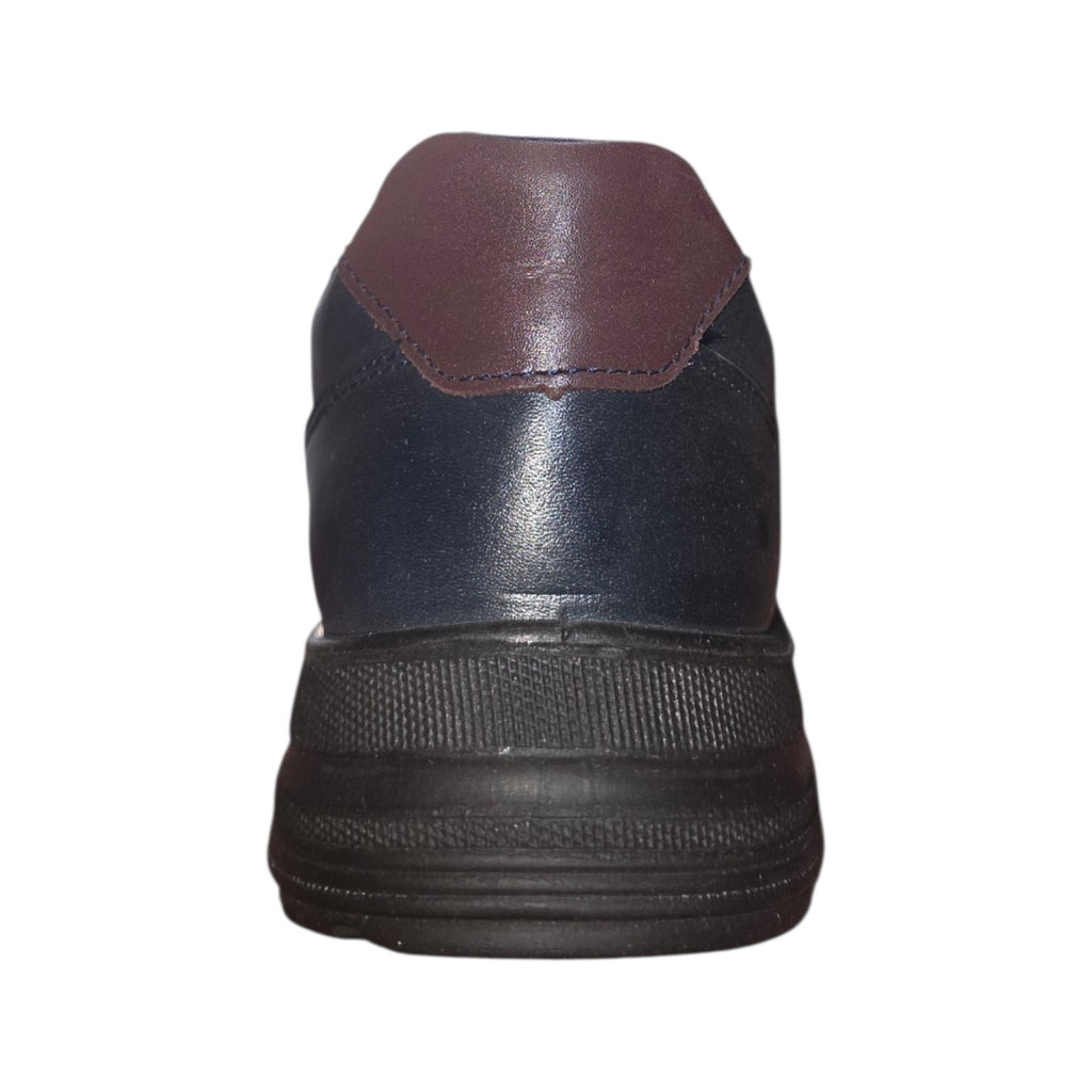 Luisetti - Sneaker casual blu con suola scura