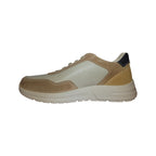 Luisetti - Sneaker casual beige con inserti traforati