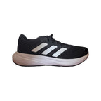 Adidas - Sneaker sportiva nera con bande bianche