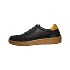 Luisetti - Sneaker casual blu con suola caramello