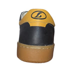 Luisetti - Sneaker casual blu con suola caramello