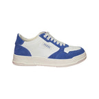 Ferrè sneaker bianca e blu con inserti a contrasto