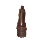 XTI tronchetto Chelsea marrone con tacco
