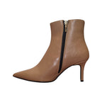 ARRES tronchetto beige a punta con tacco sottile