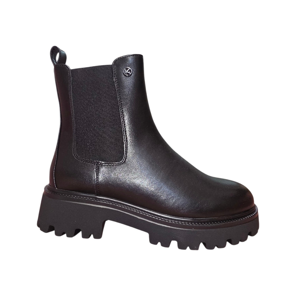 Keys stivaletto Chelsea nero con suola chunky