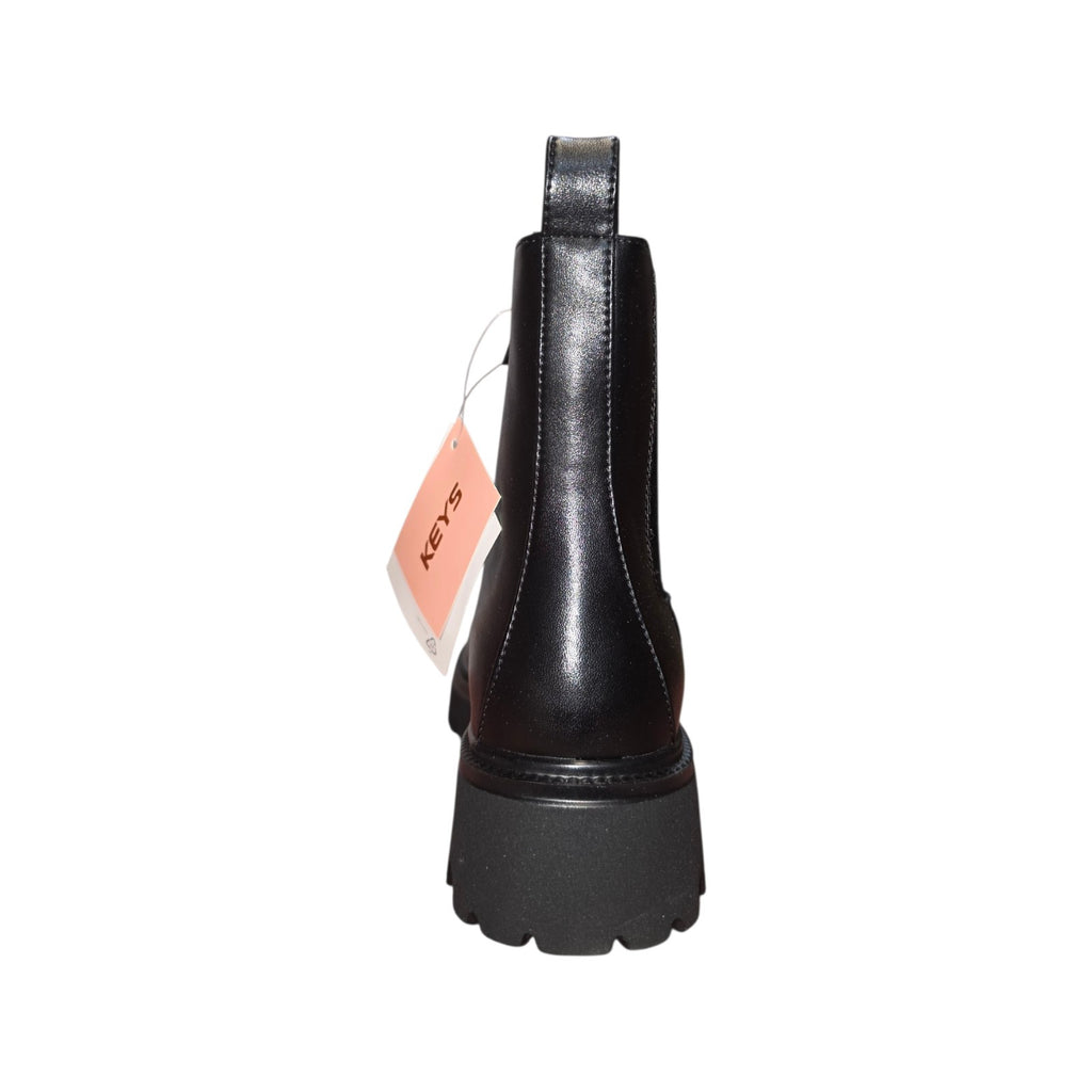 Keys stivaletto Chelsea nero con suola chunky