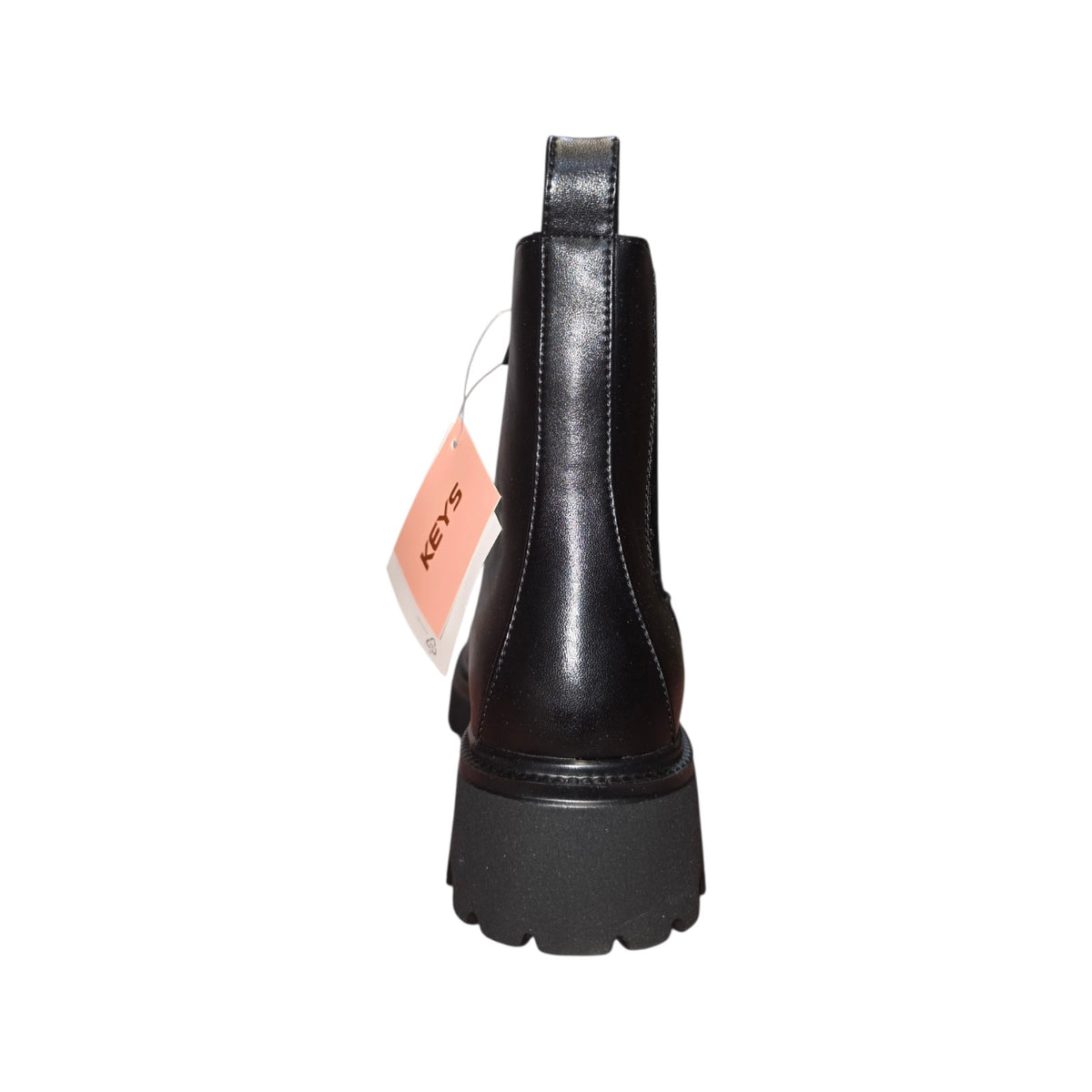 Keys stivaletto Chelsea nero con suola chunky