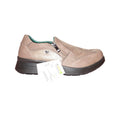 Eco Bio | Slip-on donna taupe con zip laterale